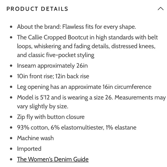 Joe’s Jeans The Callie High Rise Cropped Bootcut Jean - Picture 3 of 15